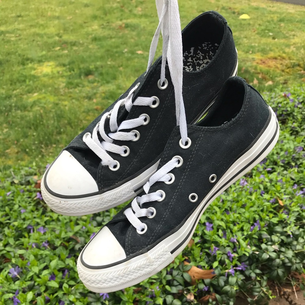Black Low-top Converse